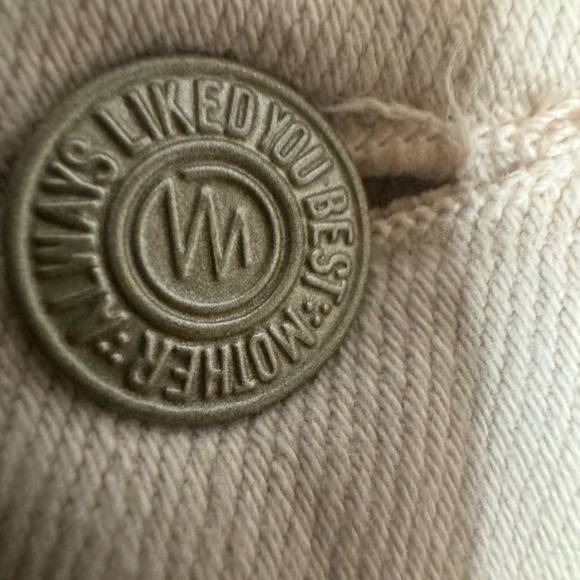 MOTHER Jeans The High Waisted Looker Ankle Fray - Khaki NWOT - Picture 8 of 10